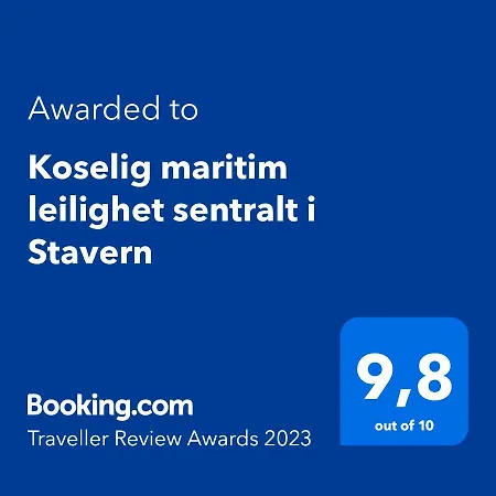 Apartment Koselig Maritim Sentralt I